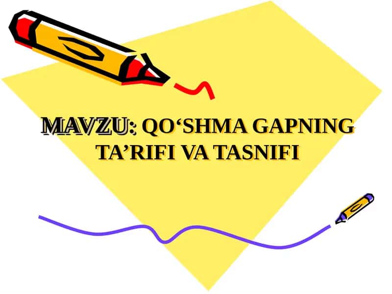 Qo‘shma gapning ta’rifi va tasnifi 1