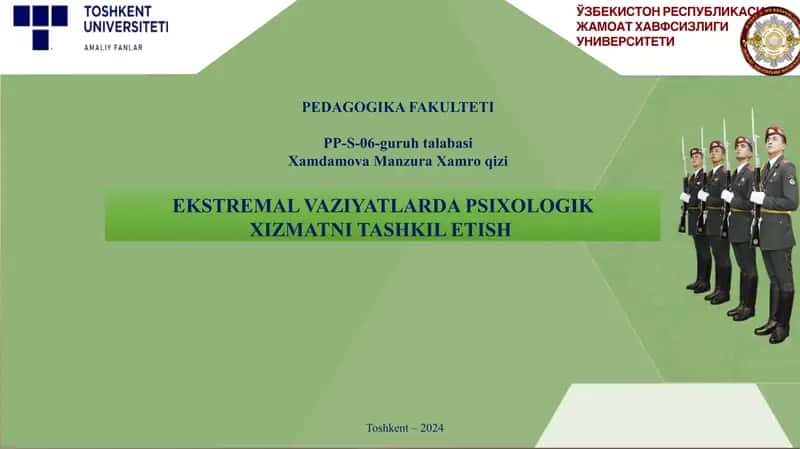 ekispremental vaziyat. 1