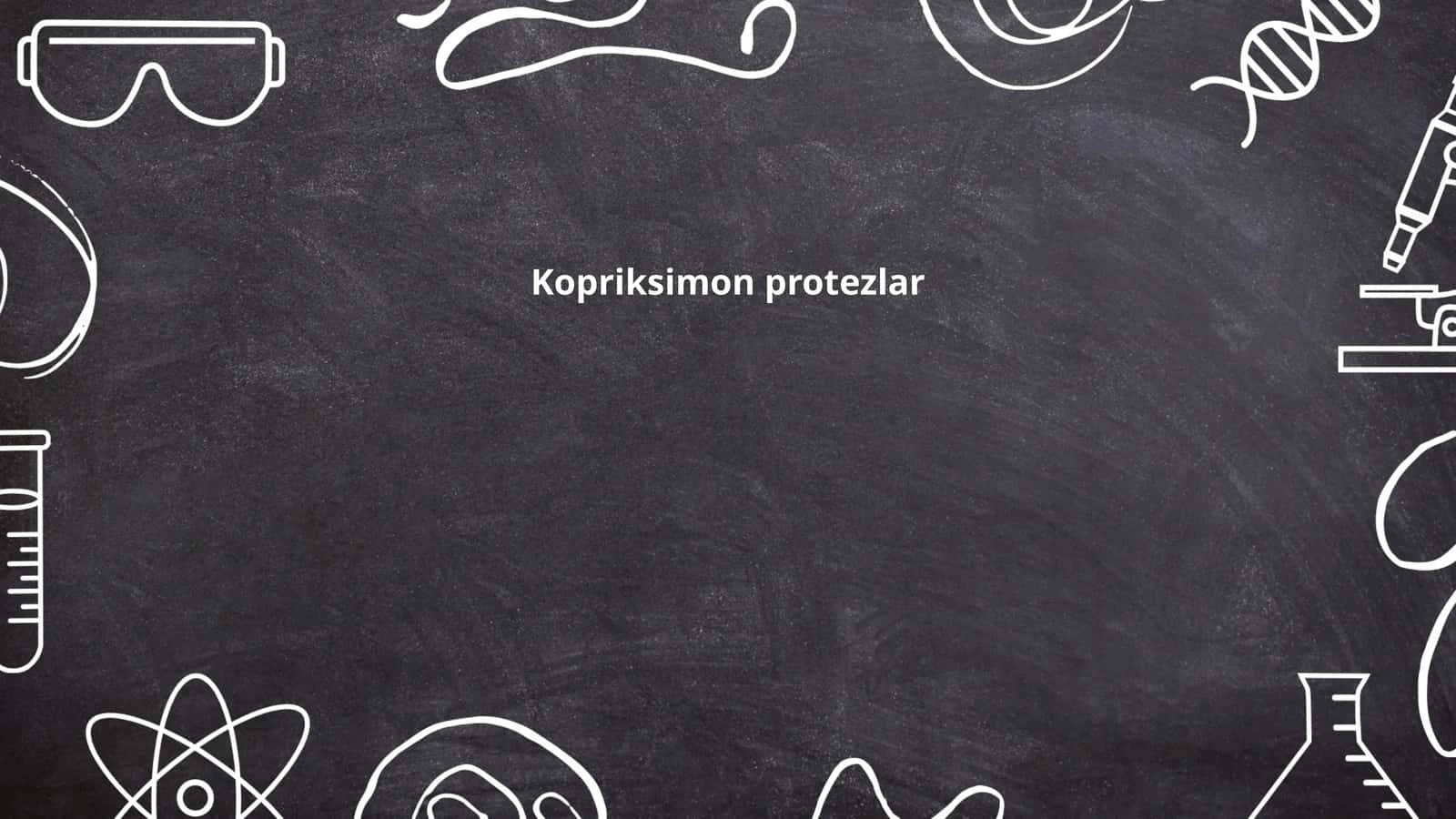 Ko'priksimon protezlar 1