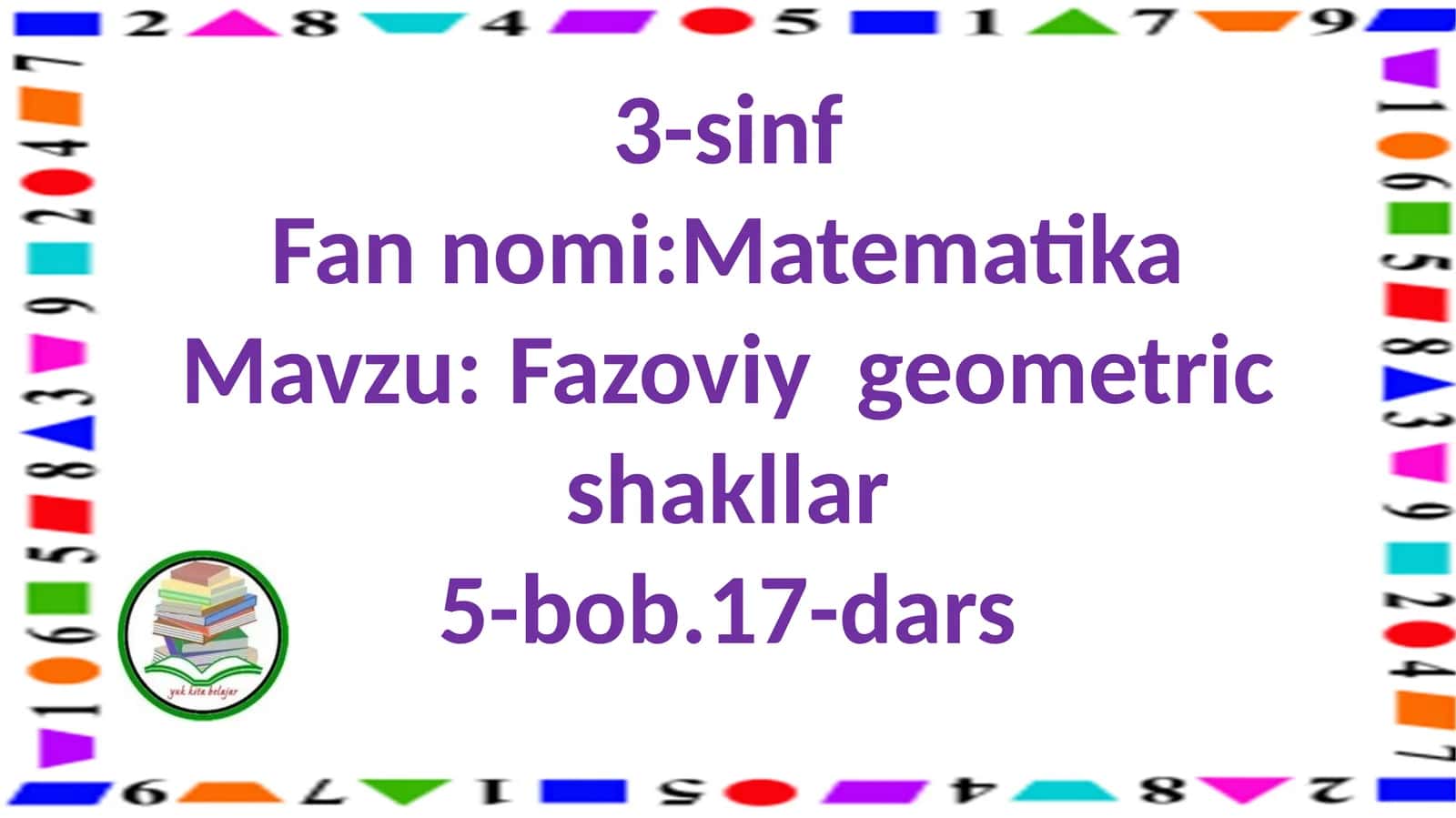 Fazoviygeometricshakllar 1