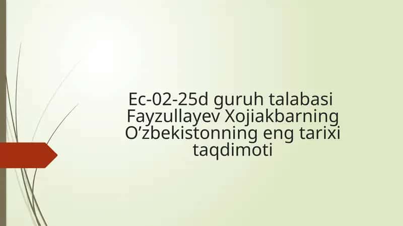 O‘z Kompartiyasi Markaziy Kengashining birinchi kotibiyetni boshqarish 1