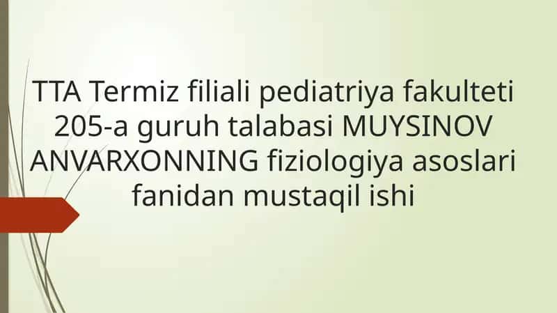 Eshitish analizatorlari 1