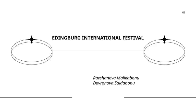 EDINGBURG INTERNATIONAL FESTIVAL 1