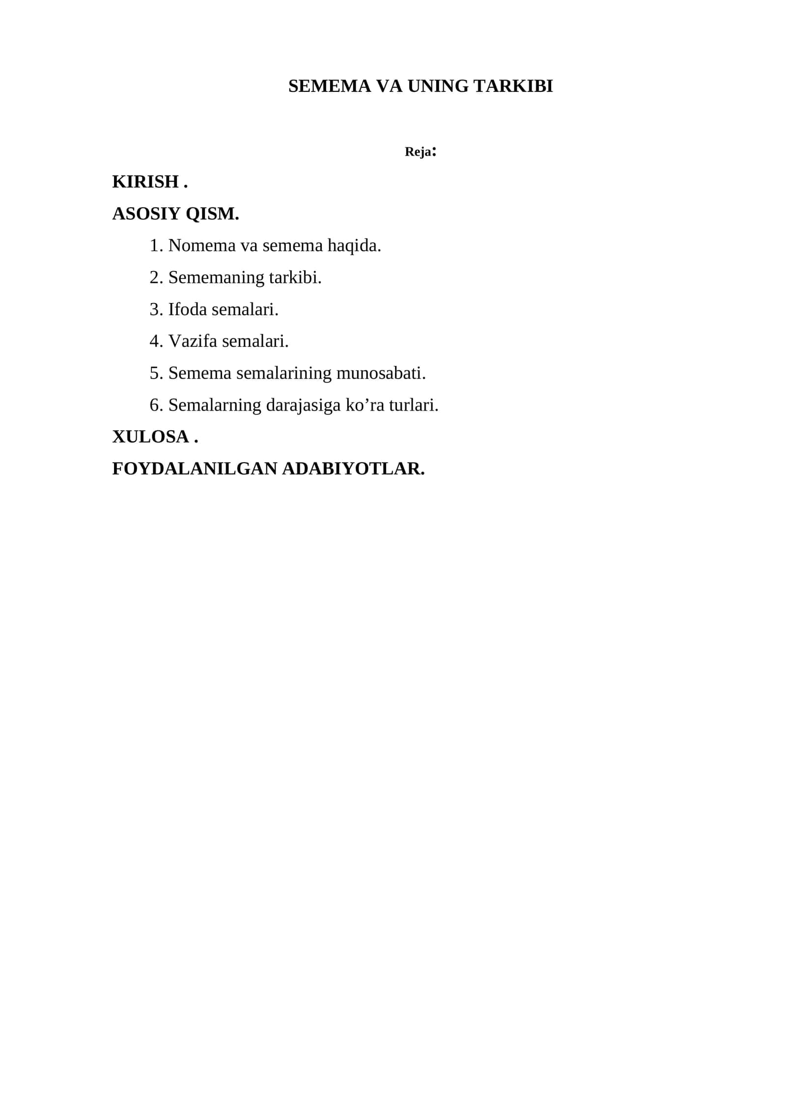 SEMEMA VA UNING TARKIBI 1
