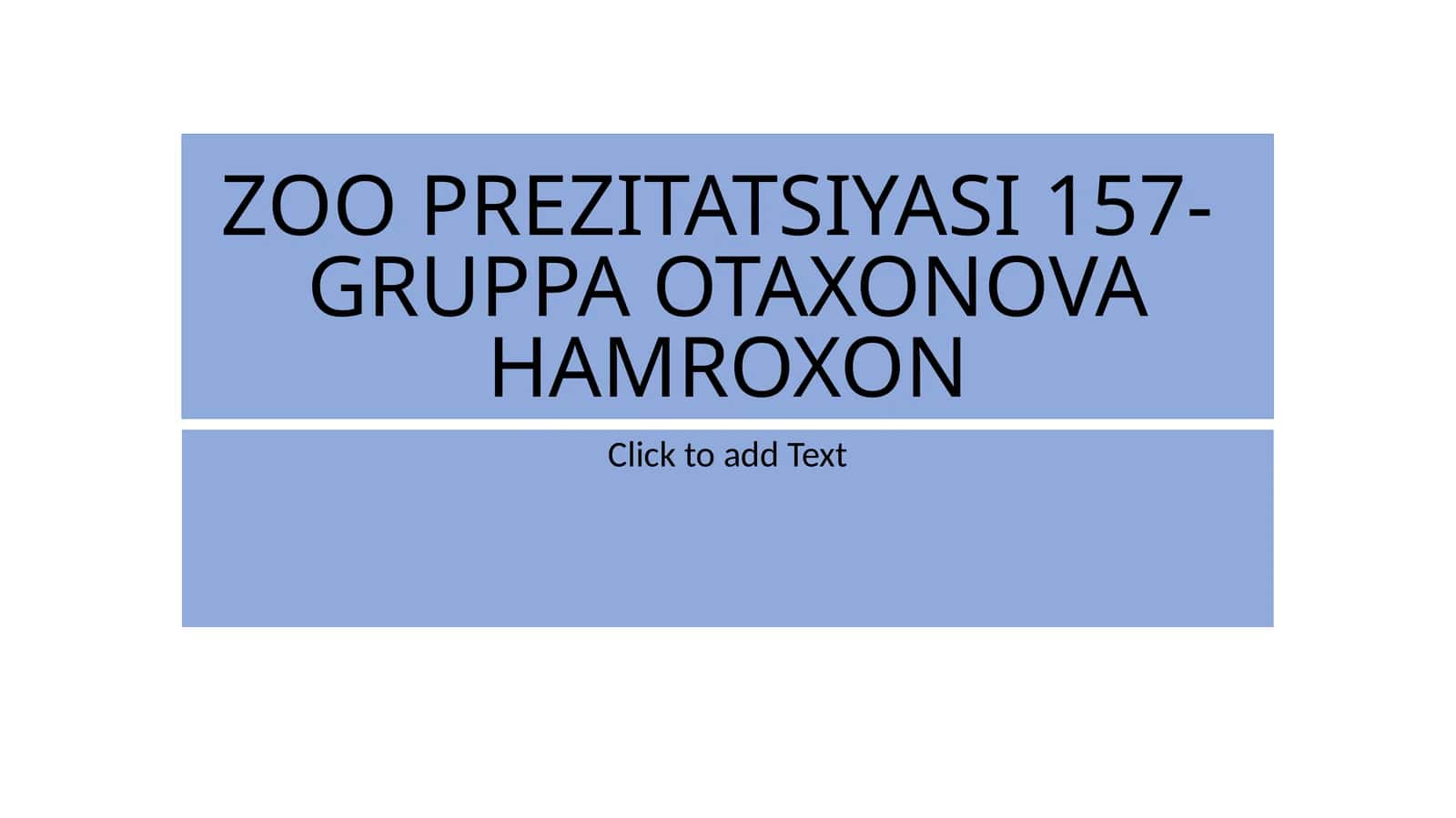 OTAXONOVA HAMROXON 1