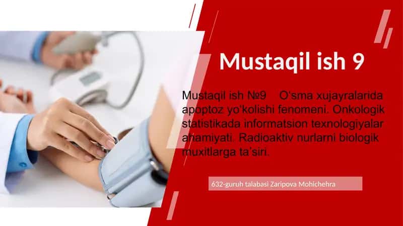 Mustaqil ish №9 1
