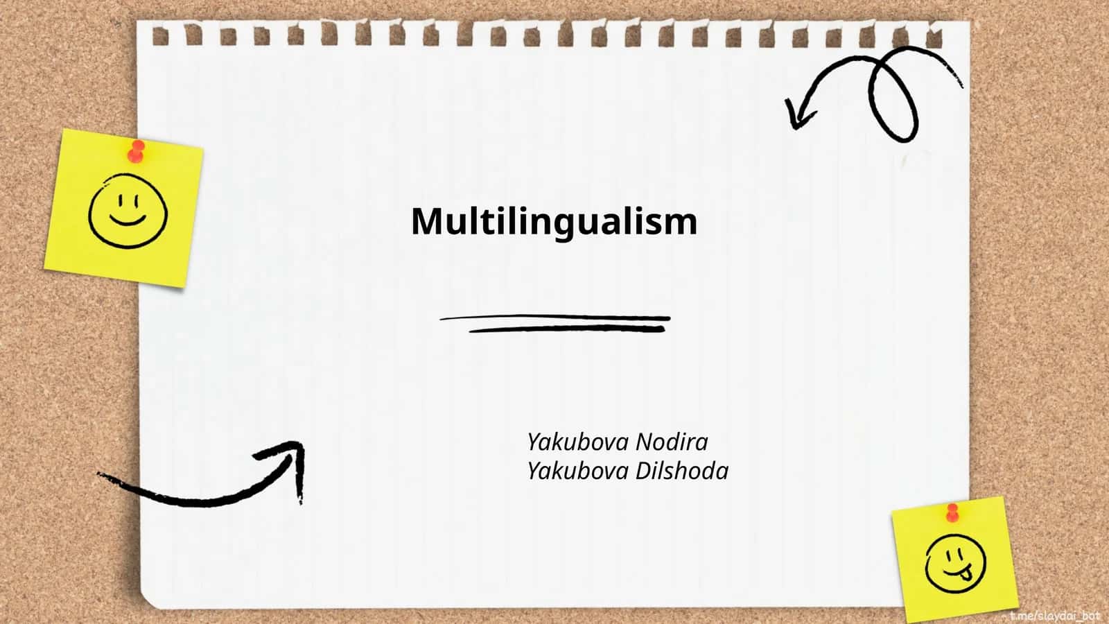 Multilingualism 1