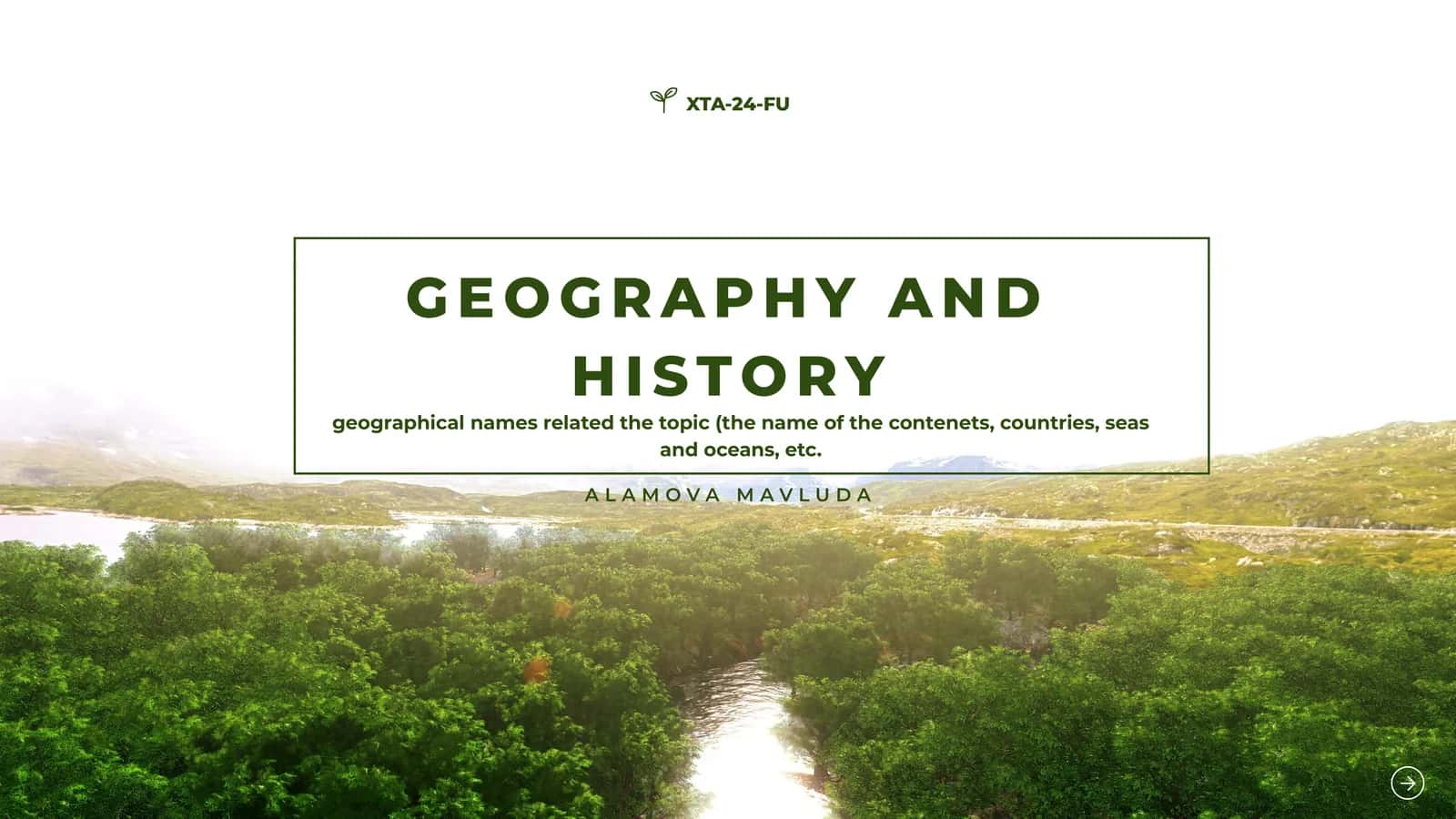 GEOGRAPHY AND HISTORY 1