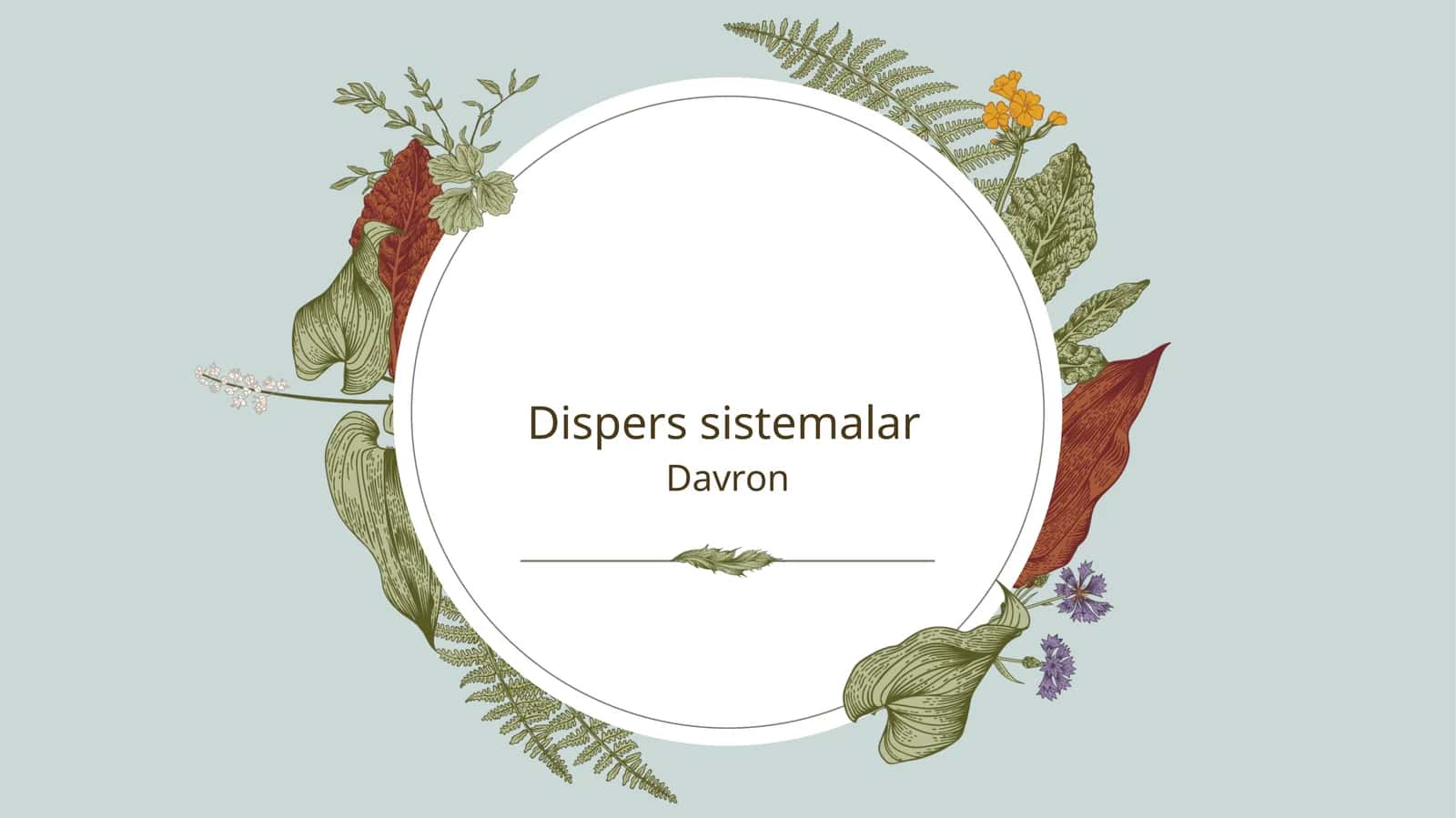 Dispers sistemalar 1