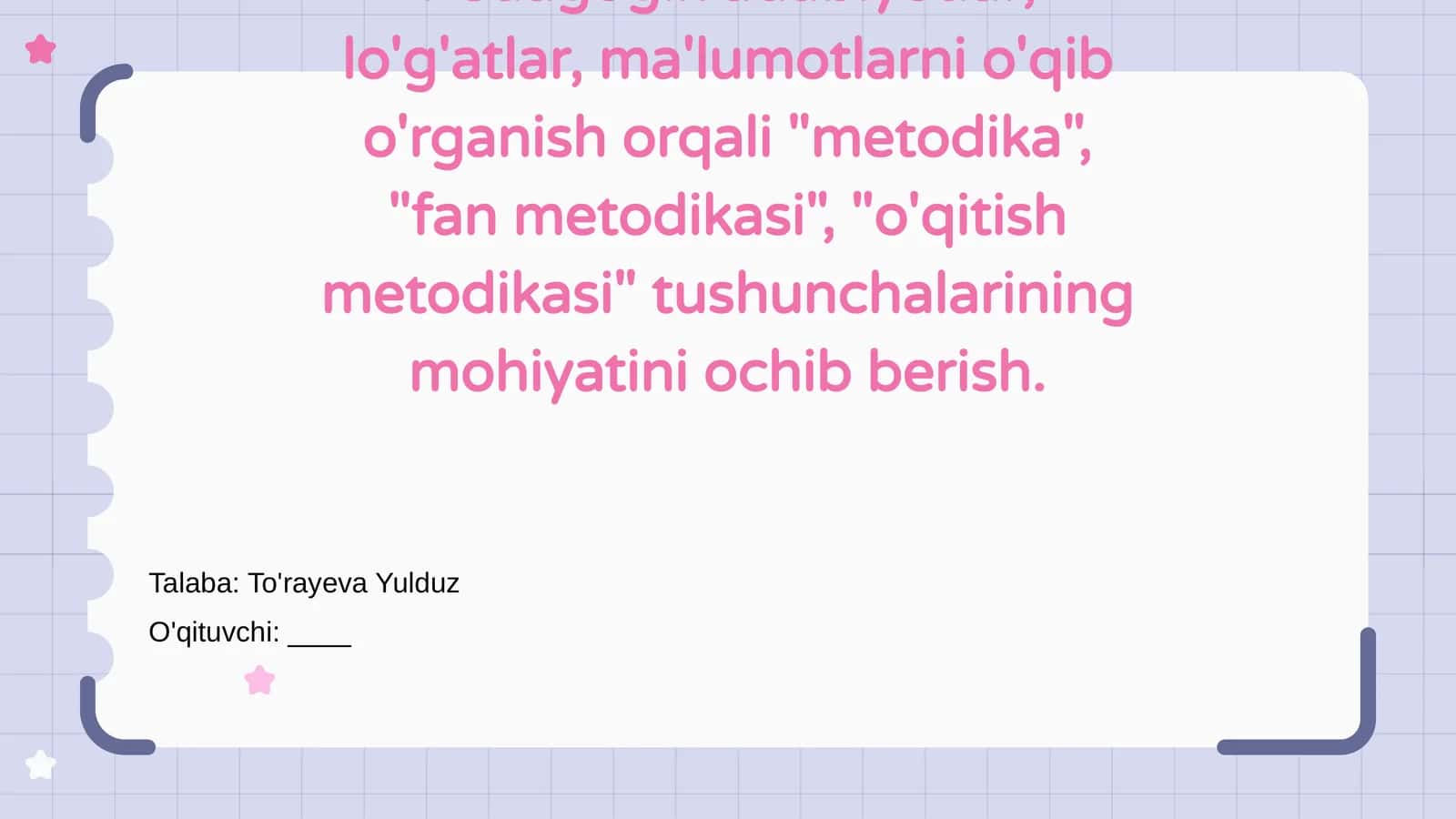 Pedagogik adabiyotlar va ularning roli 1