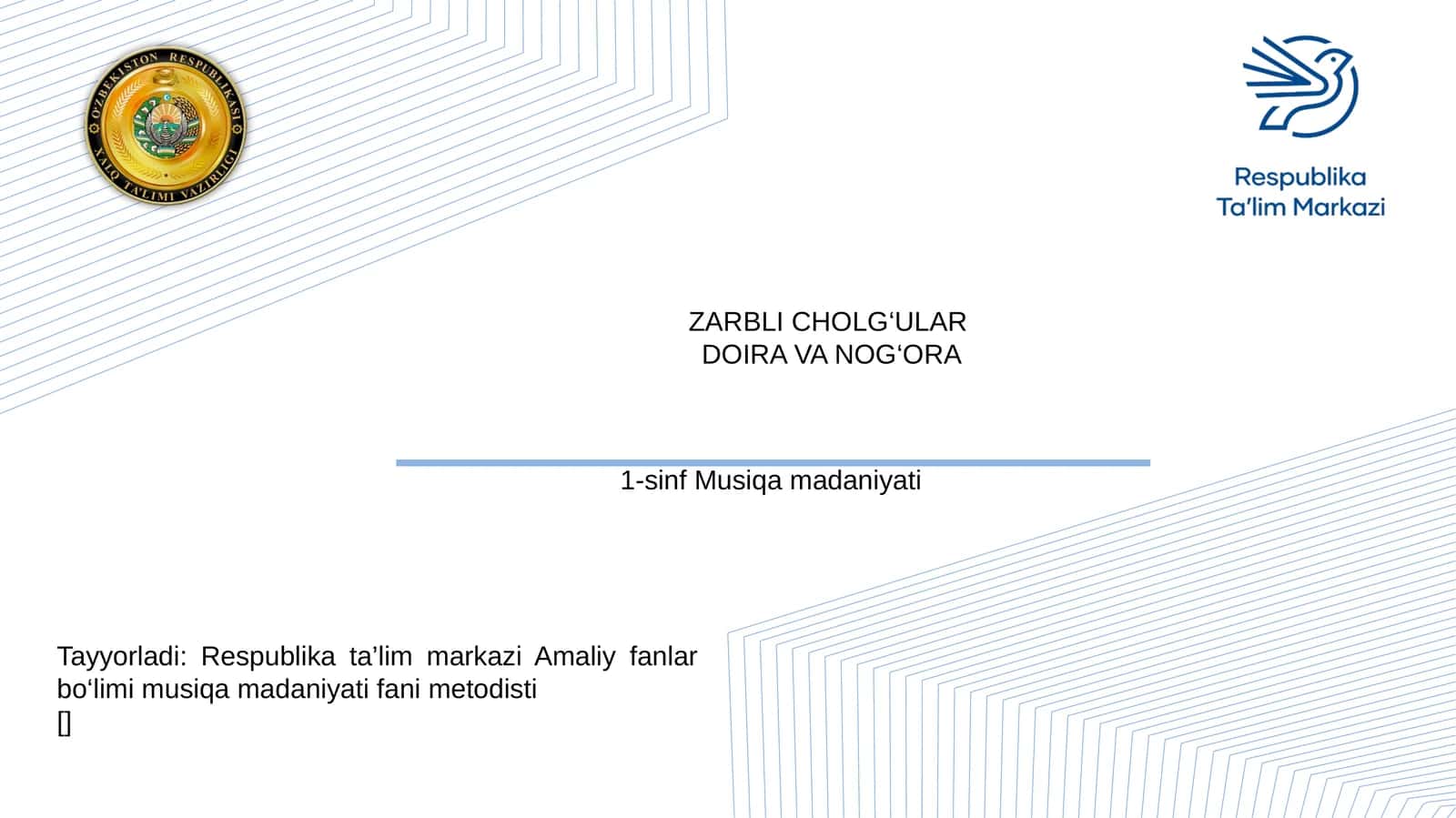 ZARBLI CHOLG‘ULAR DOIRA VA NOG‘ORA 1