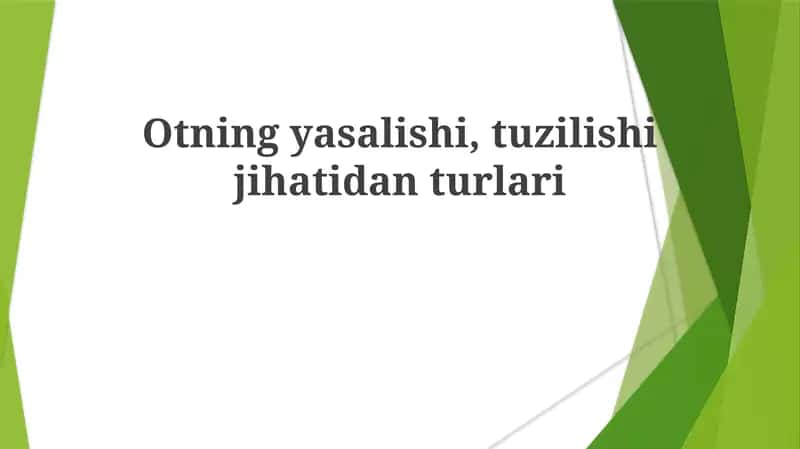 Tuproq tuzilishi va yasalishi 1