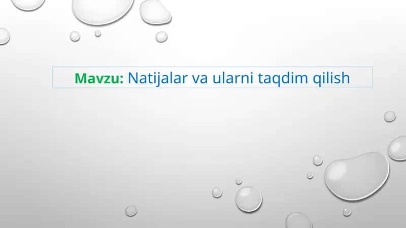 Ilmiy tadqiqotlarni nashr etish zarurati va uning mohiyati 1