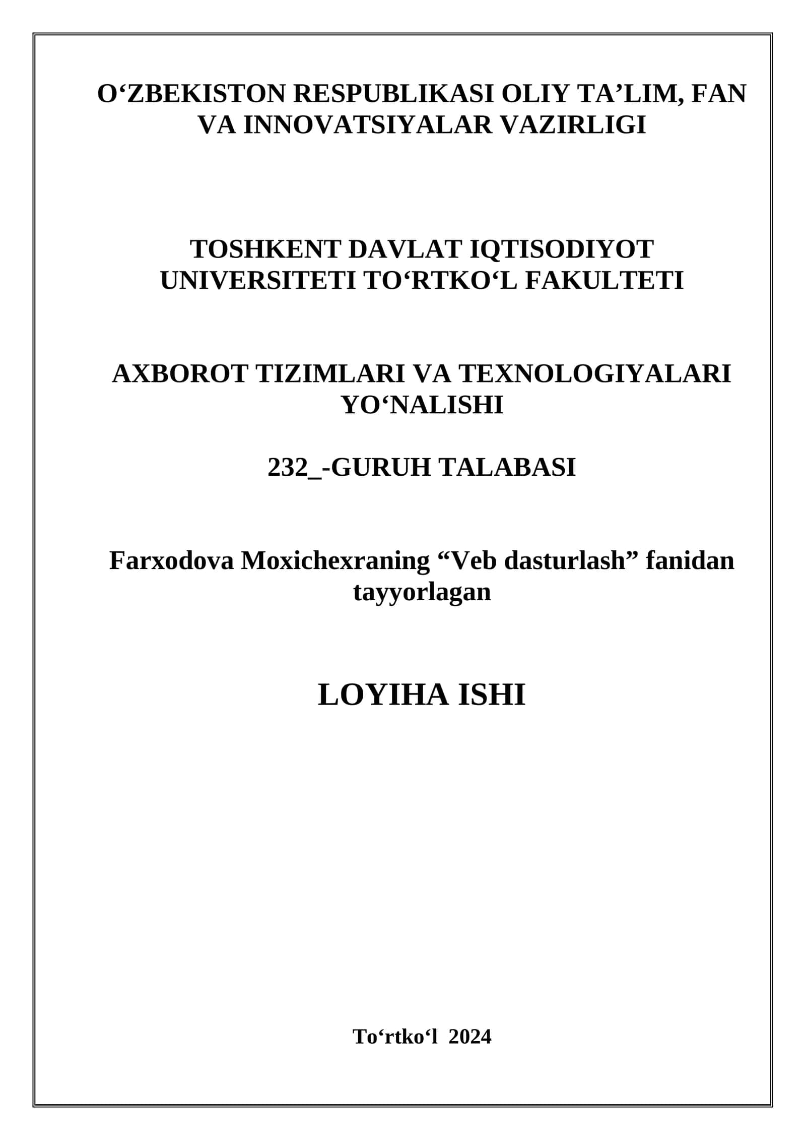 Kutubxona tizimi veb ilovasining ahamiyati va xususiyatlari 1