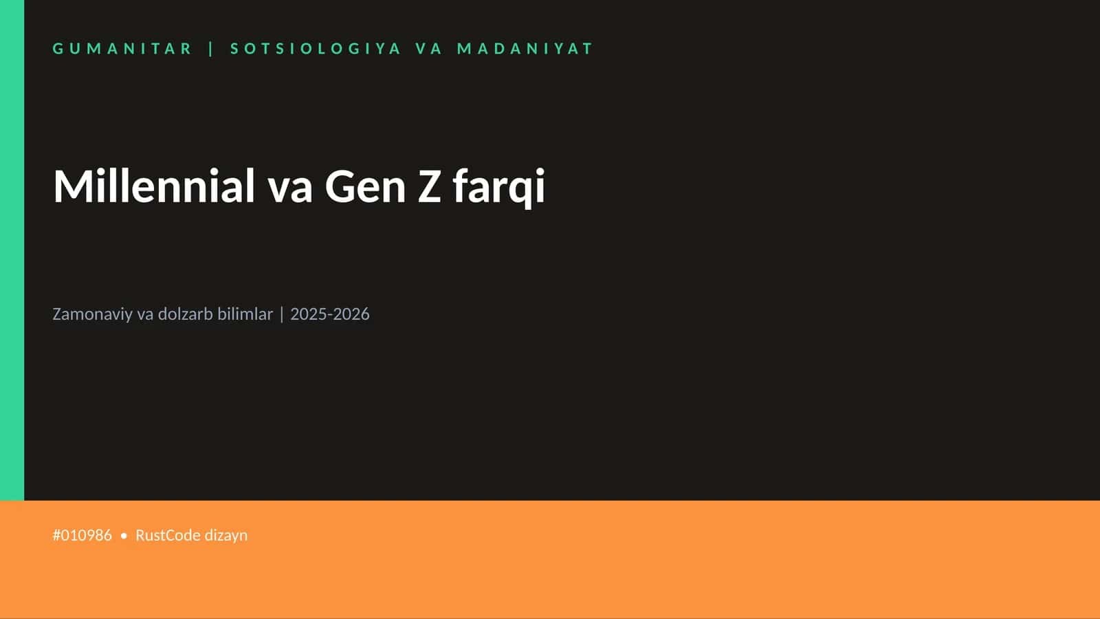 Millennial va Gen Z farqi 1