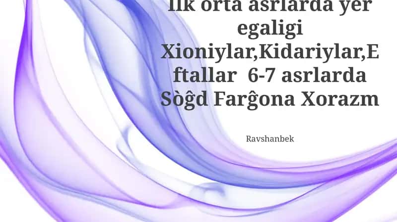 VI-VII Asrlarda Yer Egasligi 1