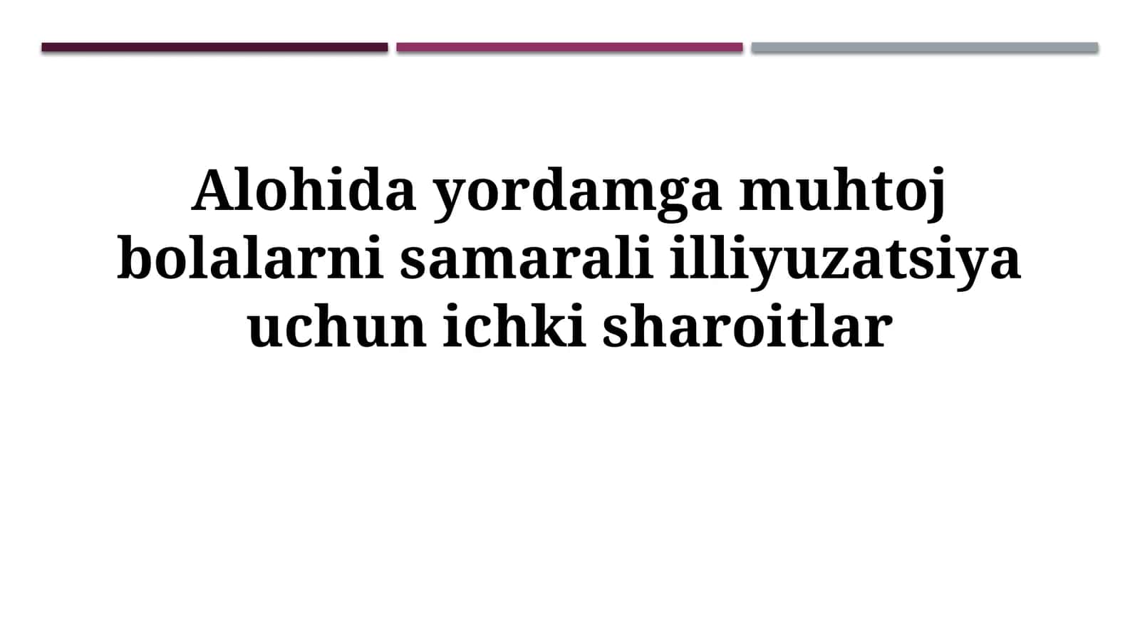 Bolalar bilan ishlash metodikasi va texnologiyalari 1