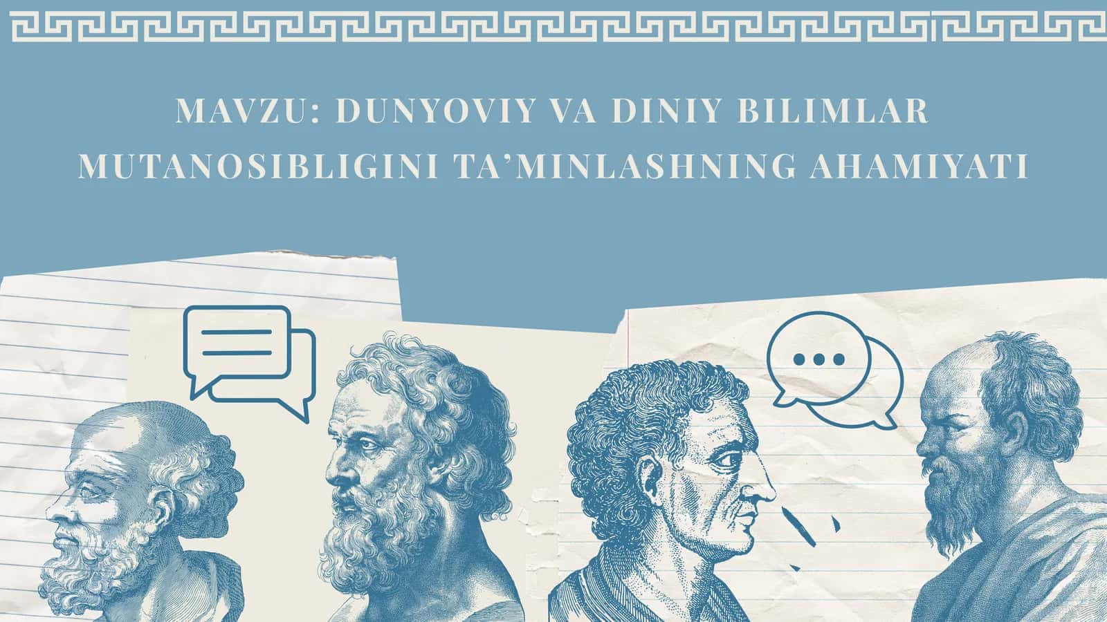DUNYOVIY VA DINIY BILIMLAR MUTANOSIBLIGINI TA’MINLASHNING AHAMIYATI MAVZUSIDA TAQDIMOT 1