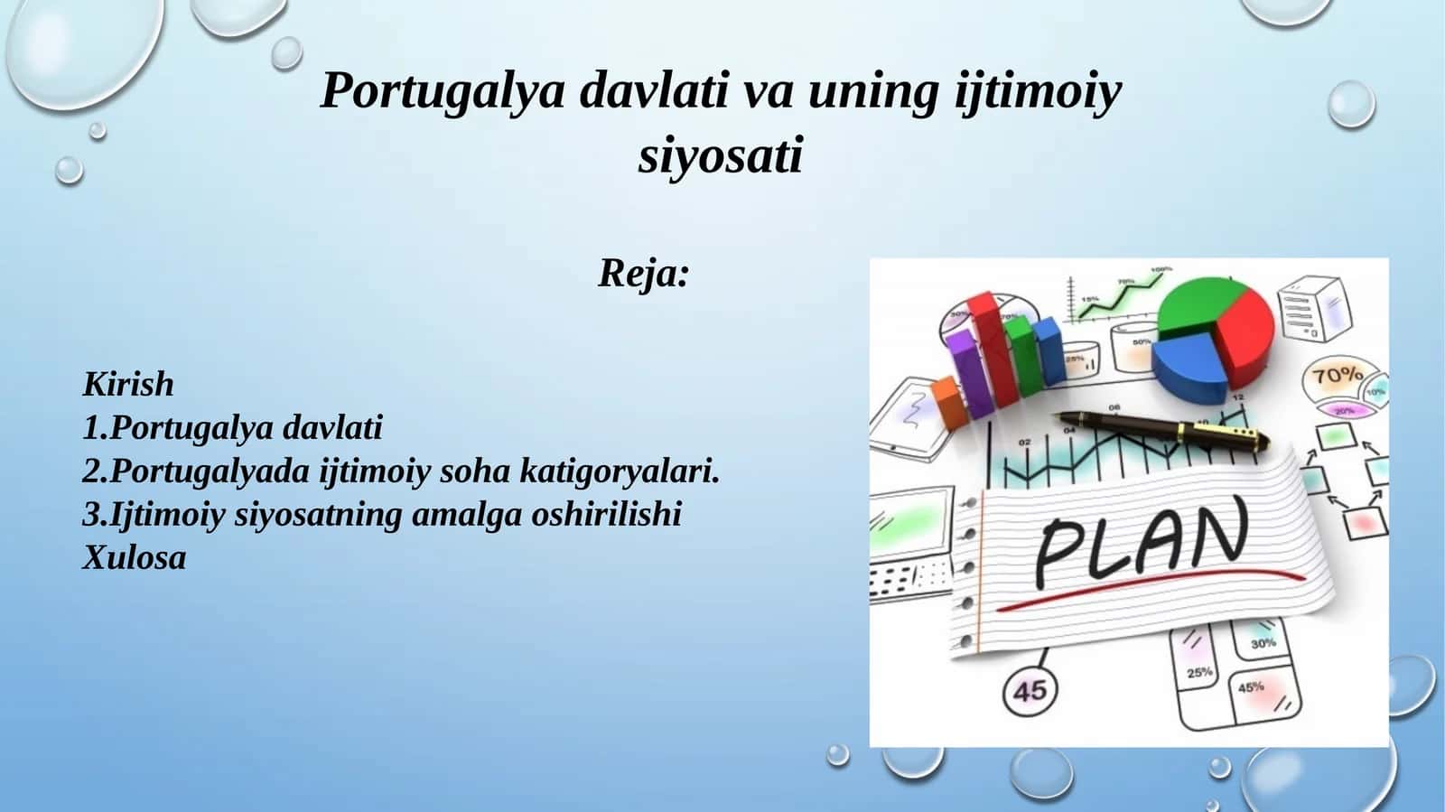 Portugalya davlati va uning ijtimoiy siyosati 1