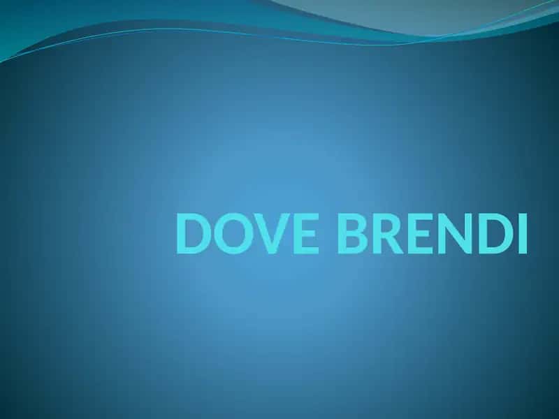 DOVE BRENDI 1