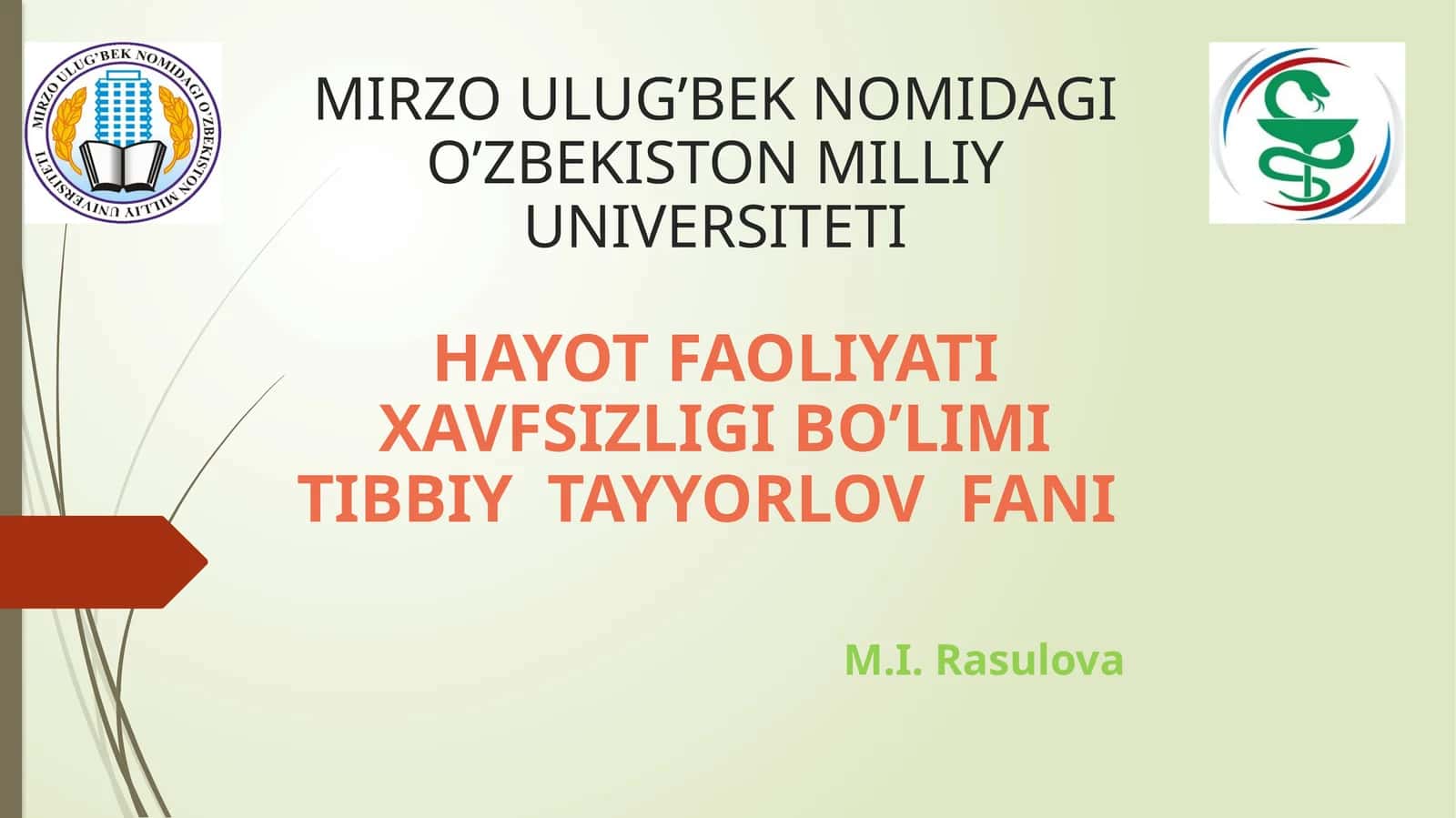 Qon ketishi va uni to'xtatish usullari 1