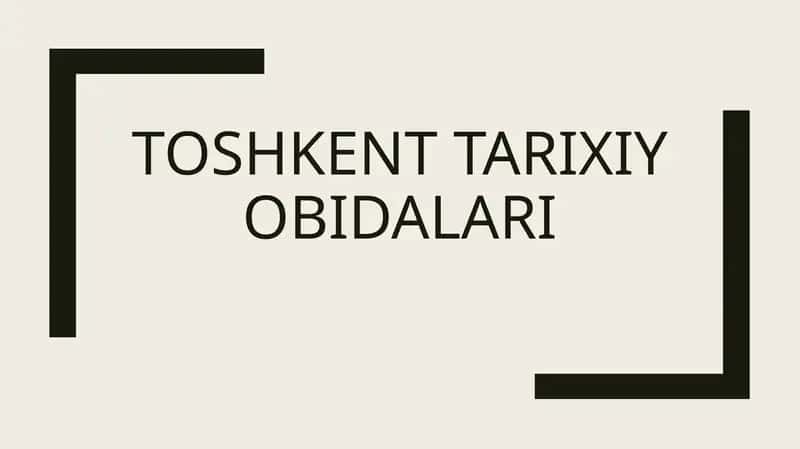 Toshkent tarixiy obidalari 1