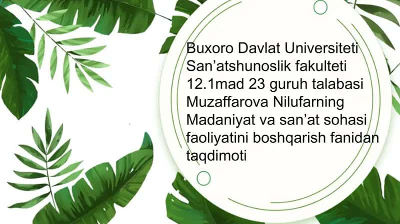 Rahbarlik ustozligi 1