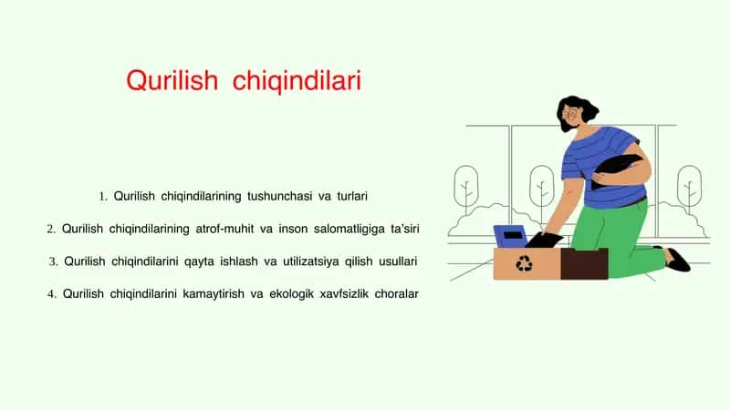 Qurilish chiqindilari 1