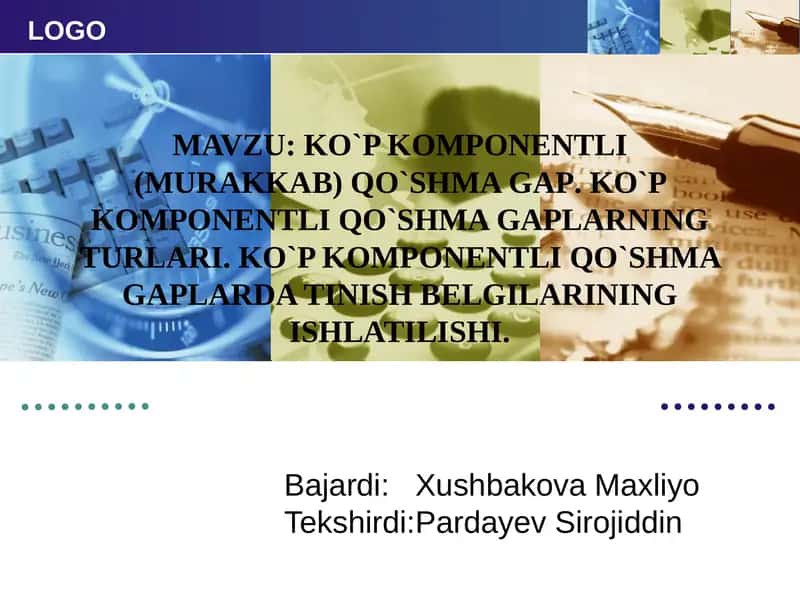 murakkab qoʻshma gaplar 1