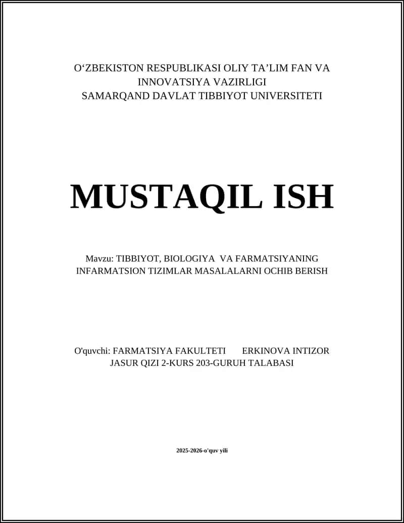 Elektron sog'liqni saqlash yozuvlarining (ESY) standartizatsiya va moslashuv muammolari 1