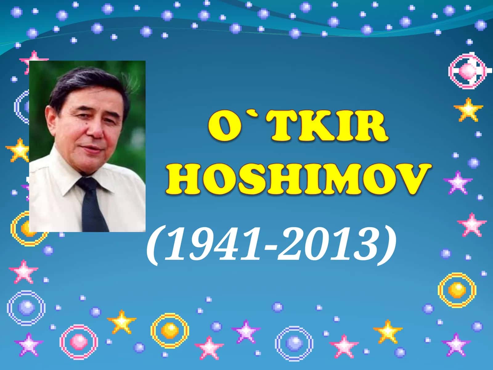 O‘tkir Hoshimov Hayoti 1