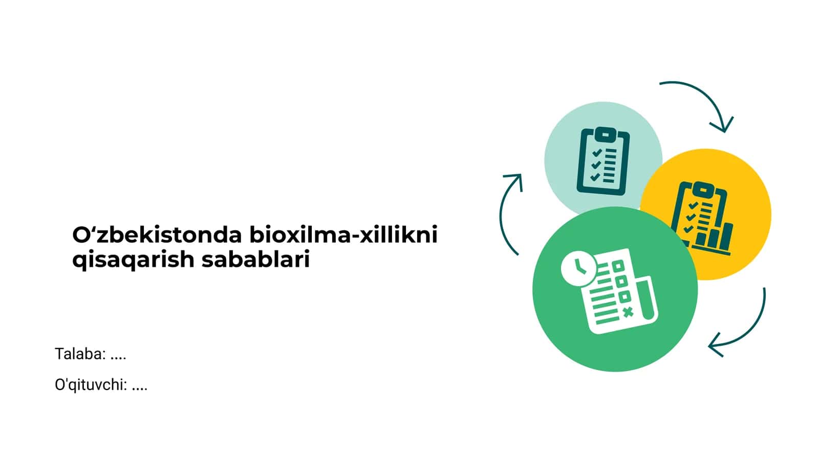 Oʻzbekistonda bioxilma-xillikni qisaqarish sabablari 1