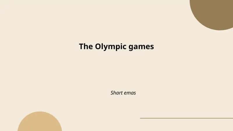 Tarixi Olimpiya O'yinlari 1
