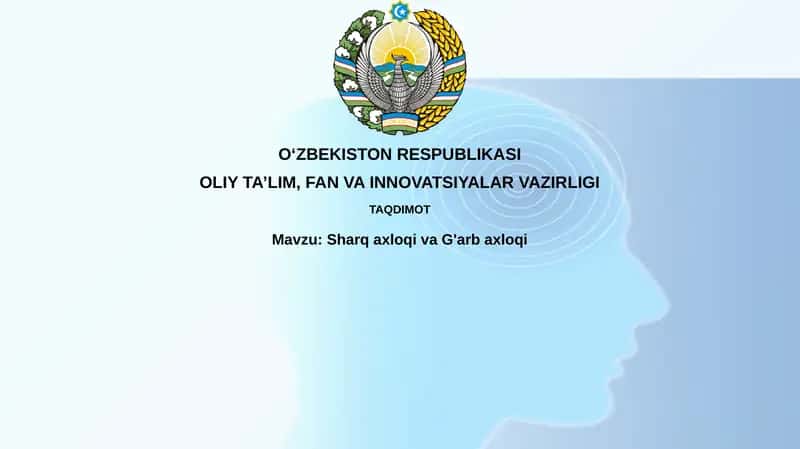 SharqaxloqivaG'arbaxloqi 1
