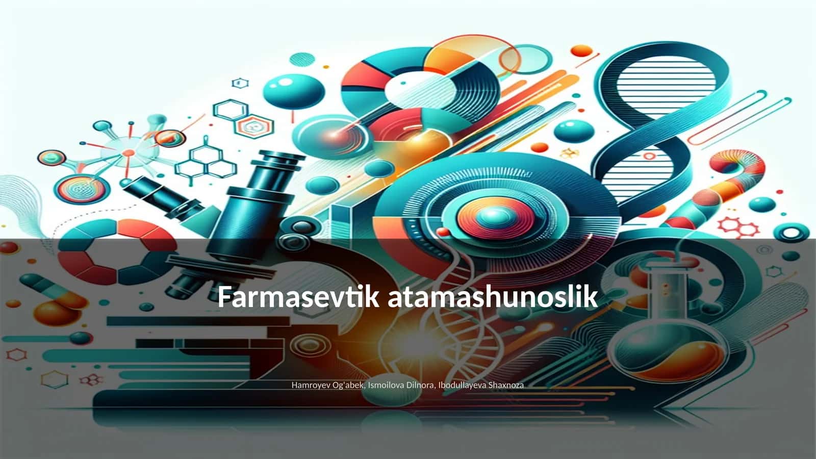 Farmasevtik atamashunoslik 1