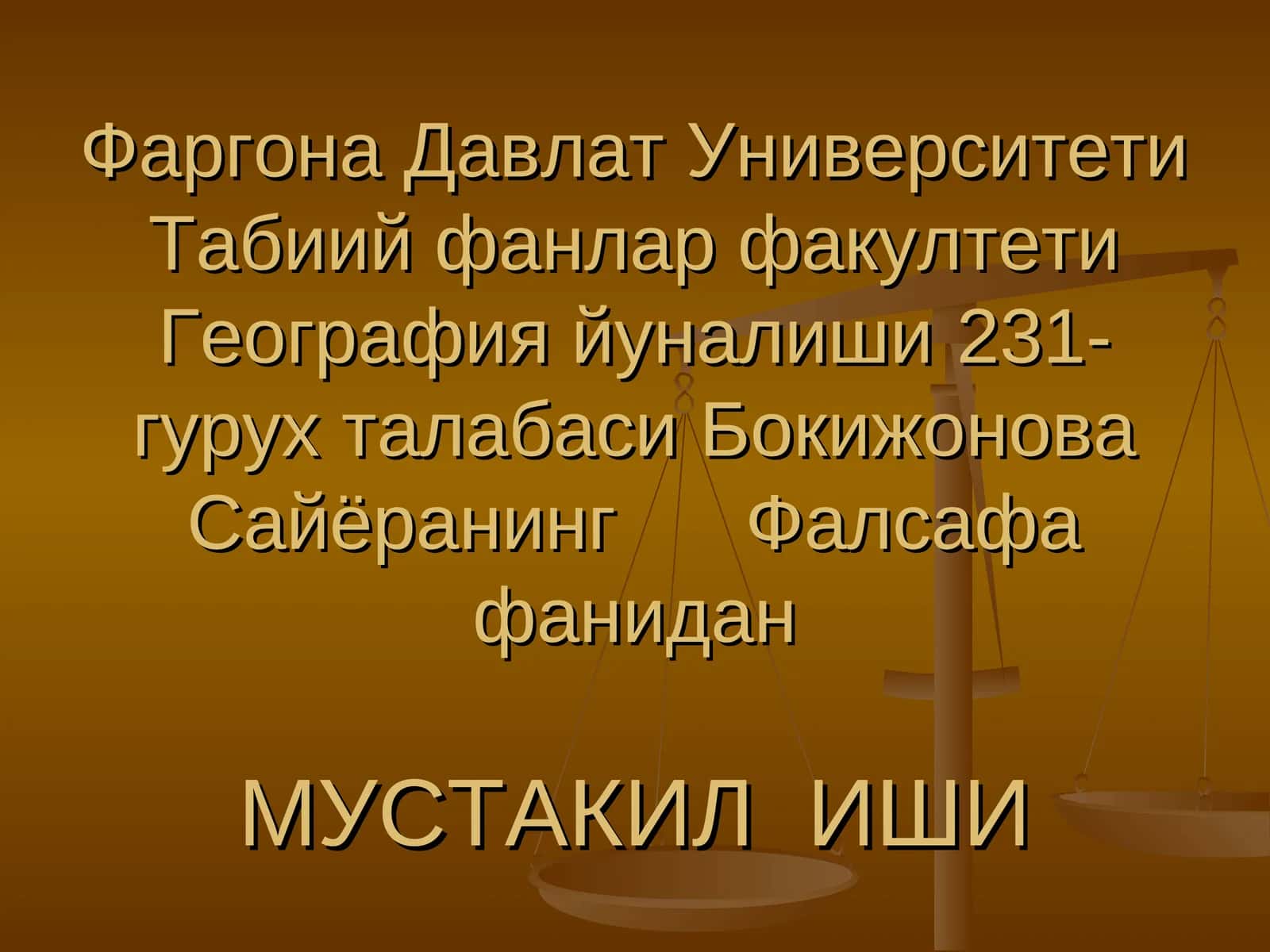 Миллийлик ва умуминсонй кадириятлар 1