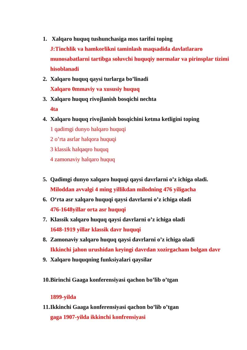 Xalqaro huquqning rivojlanishi 1