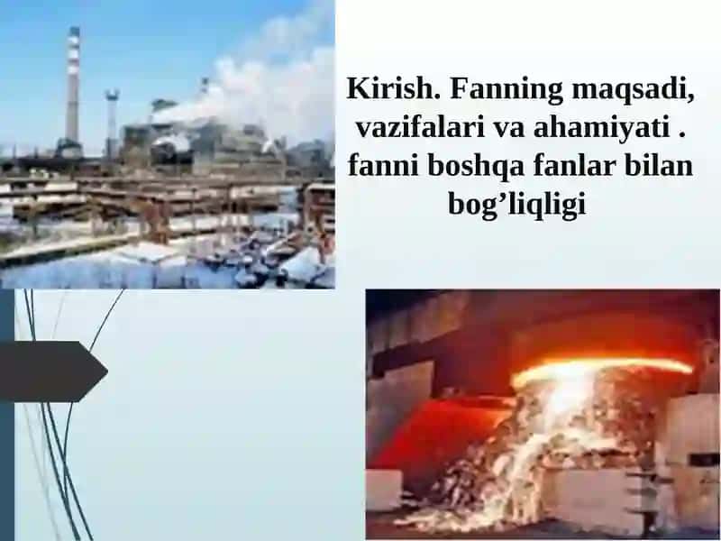 Metallurgiyaga kirish