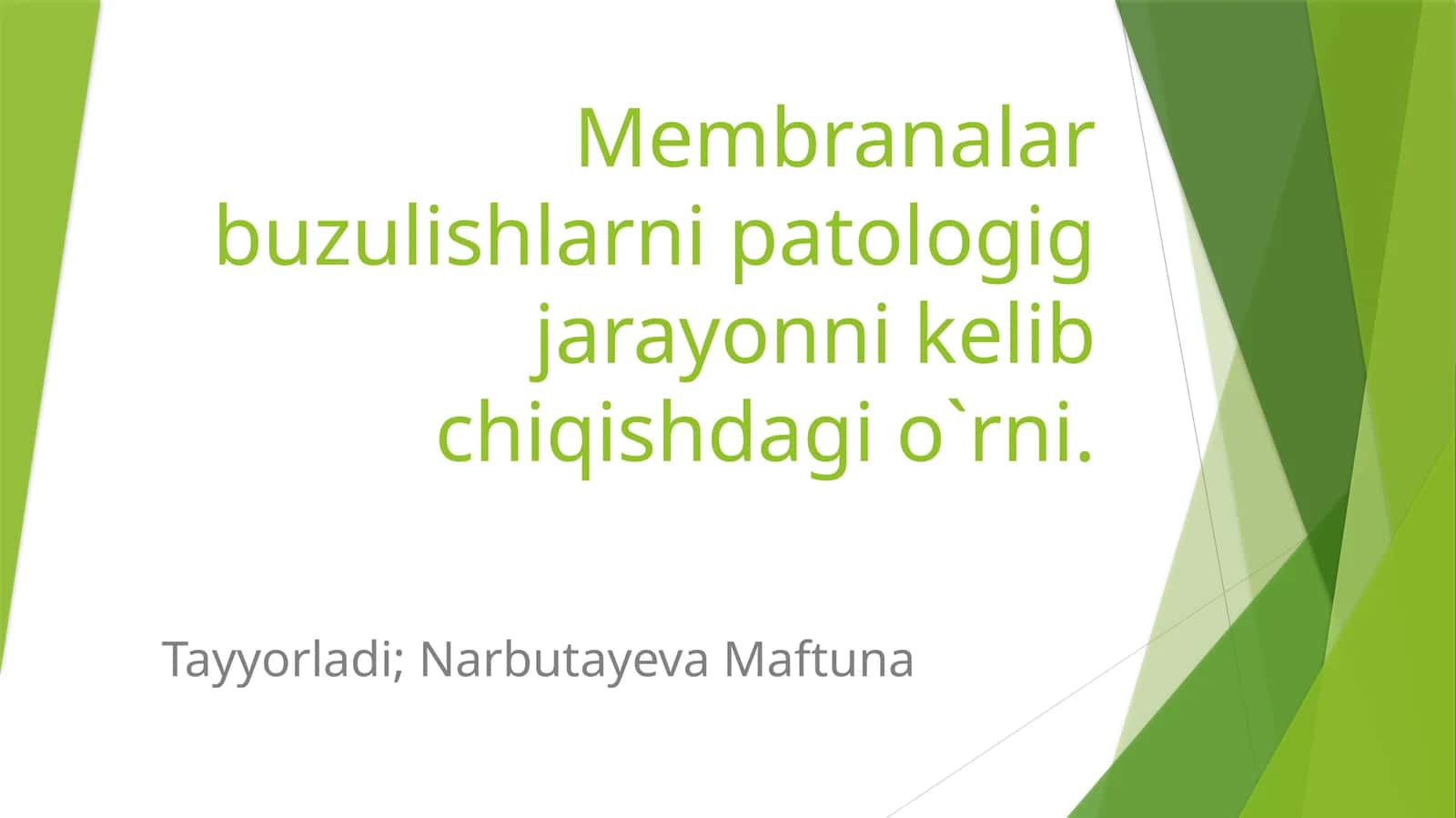 HUJAYRA MEMBRANASINING TUZILISHI VA UNING AHAMIYATI 1
