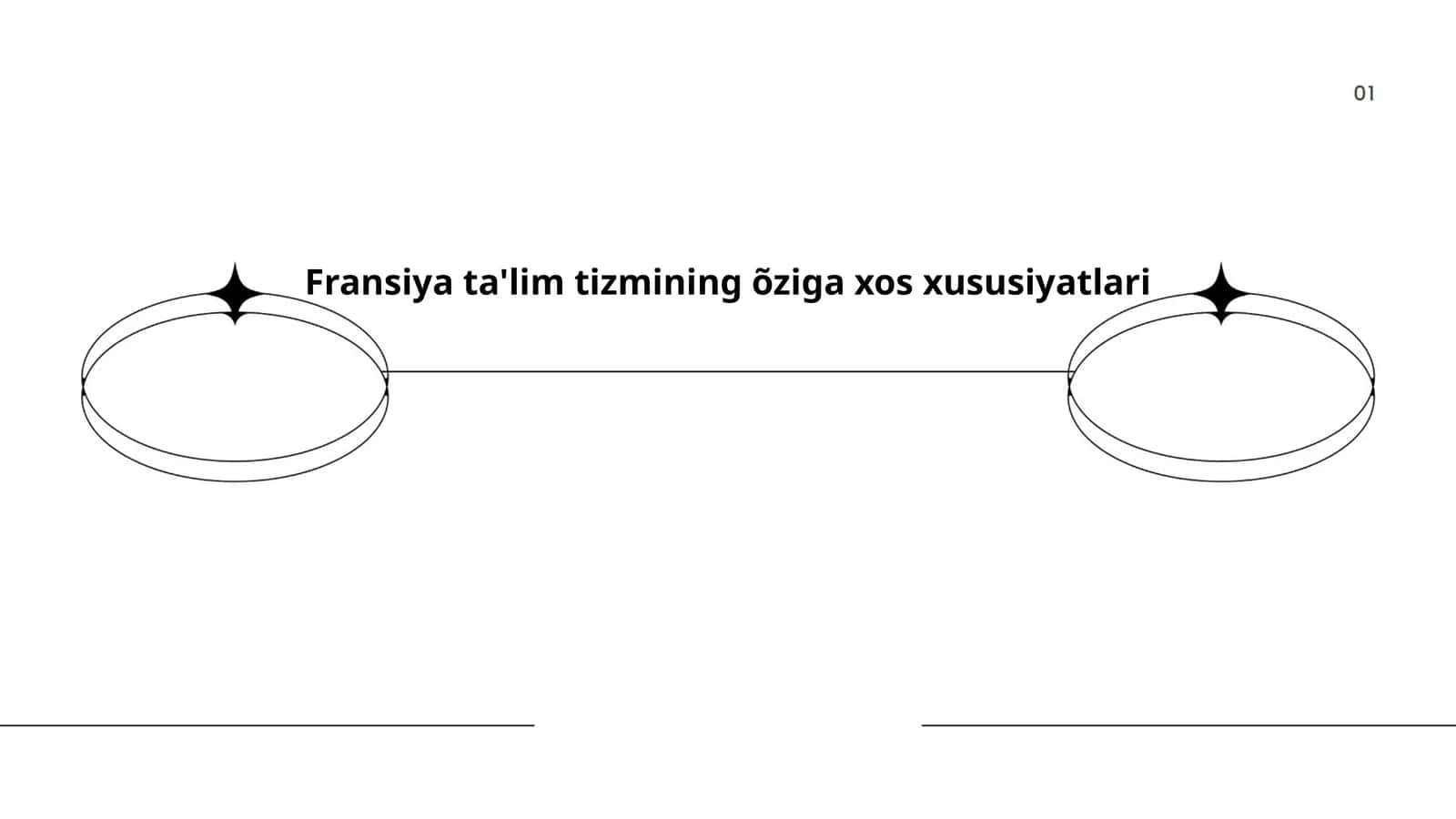 Fransiya ta'lim tizmining õziga xos xususiyatlari 1