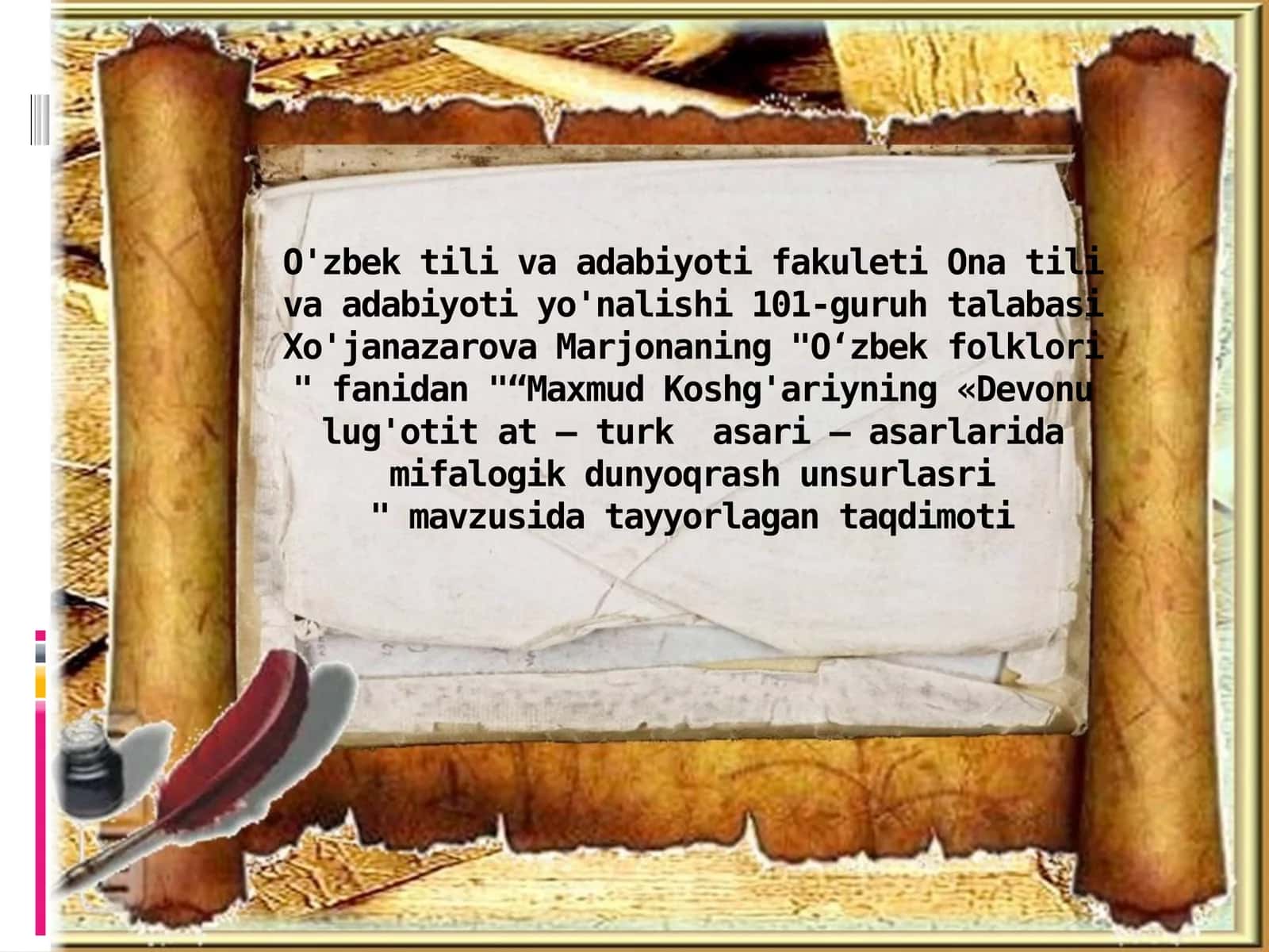 Devoni Lug'otitat - Turk 1