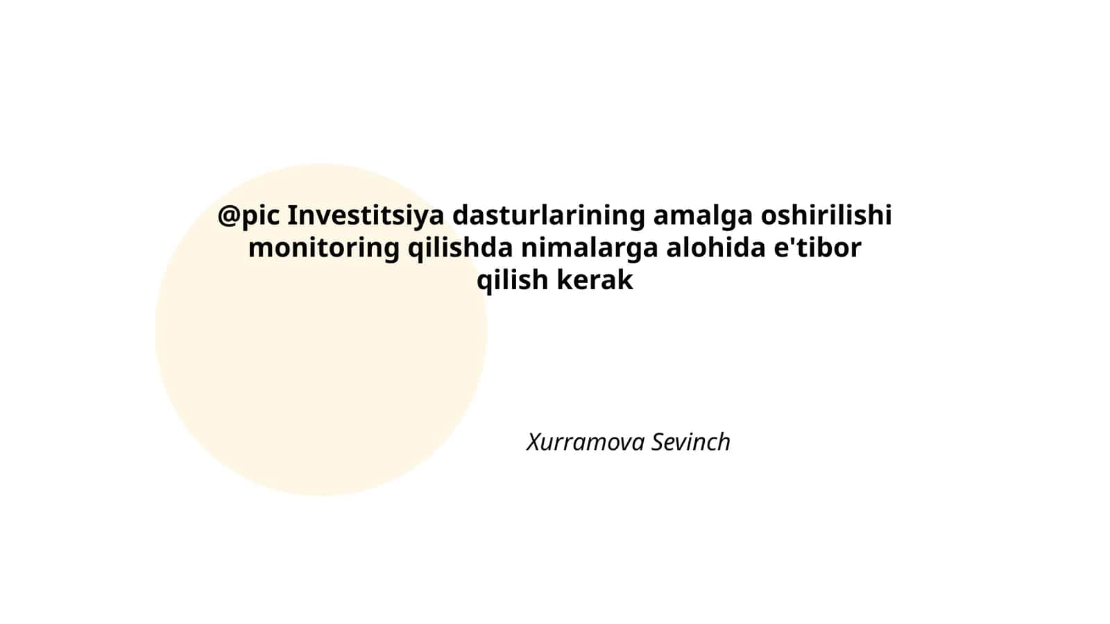 Investitsiya loyihalarining maqsadlari va vazifalari 1