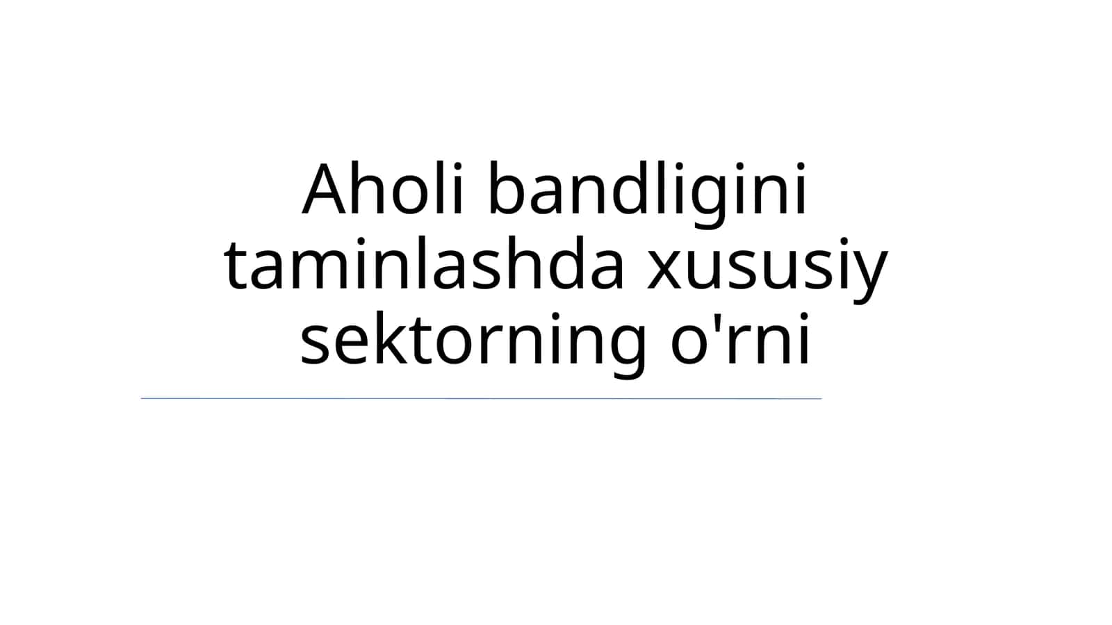 Ko'nikmalarni rivojlantirish va o'qitish tashabbuslari 1