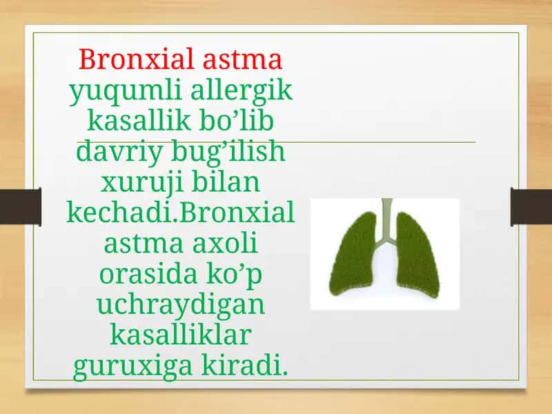 Bronxialastma 1