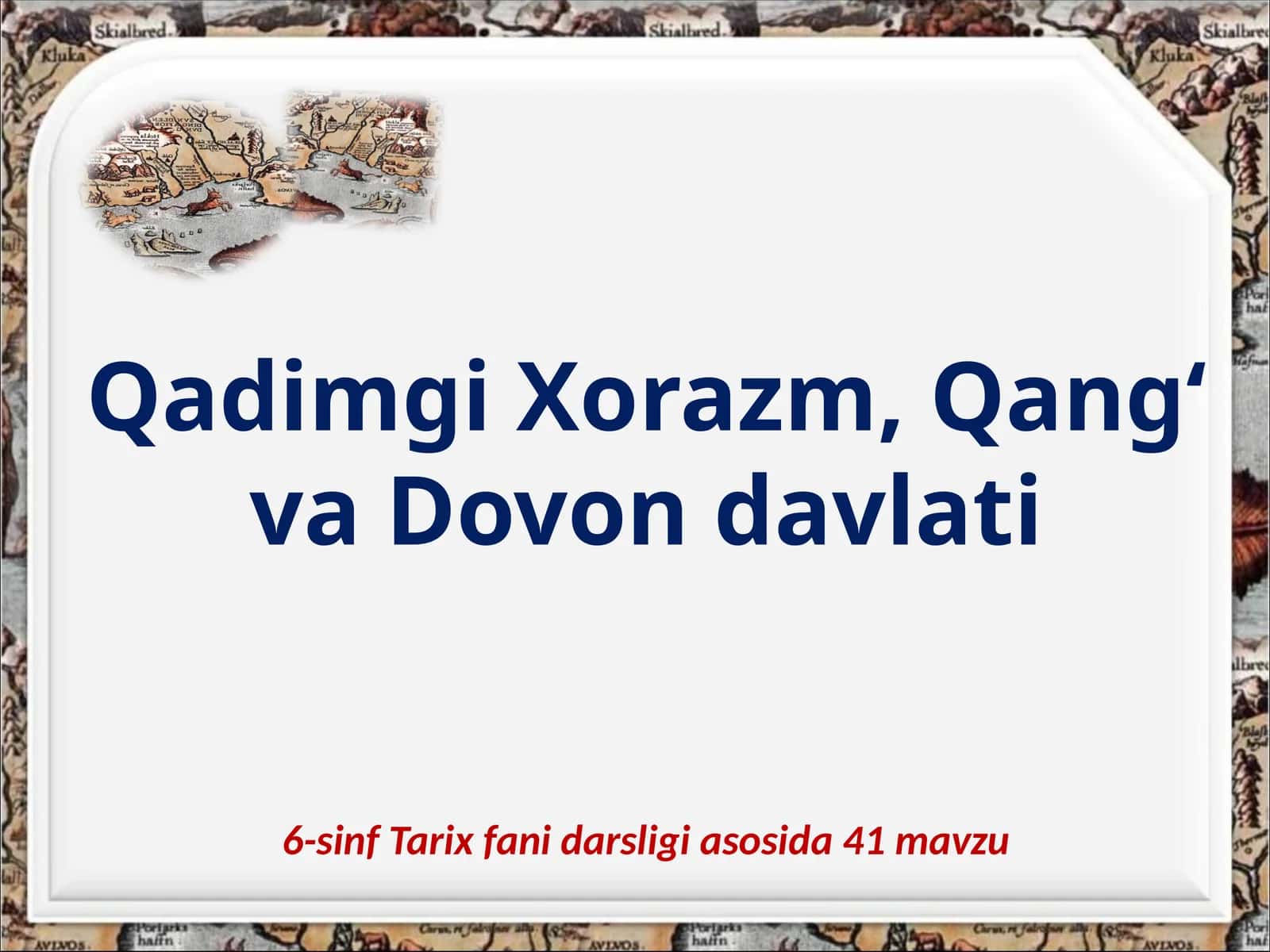 Qadimgi Xorazm, Qang‘va Dovondavlati 1