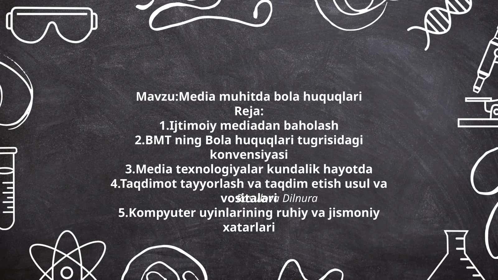 Media muhitda bola huquqlari 1