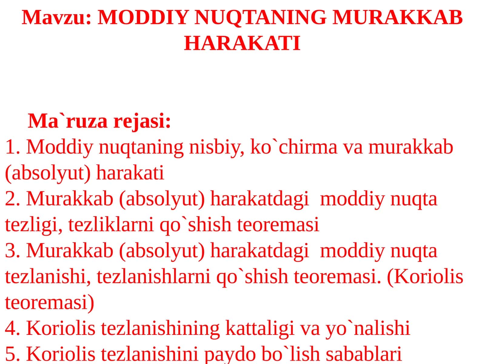 MODDIY NUQTANING MURAKKAB HARAKATI 1