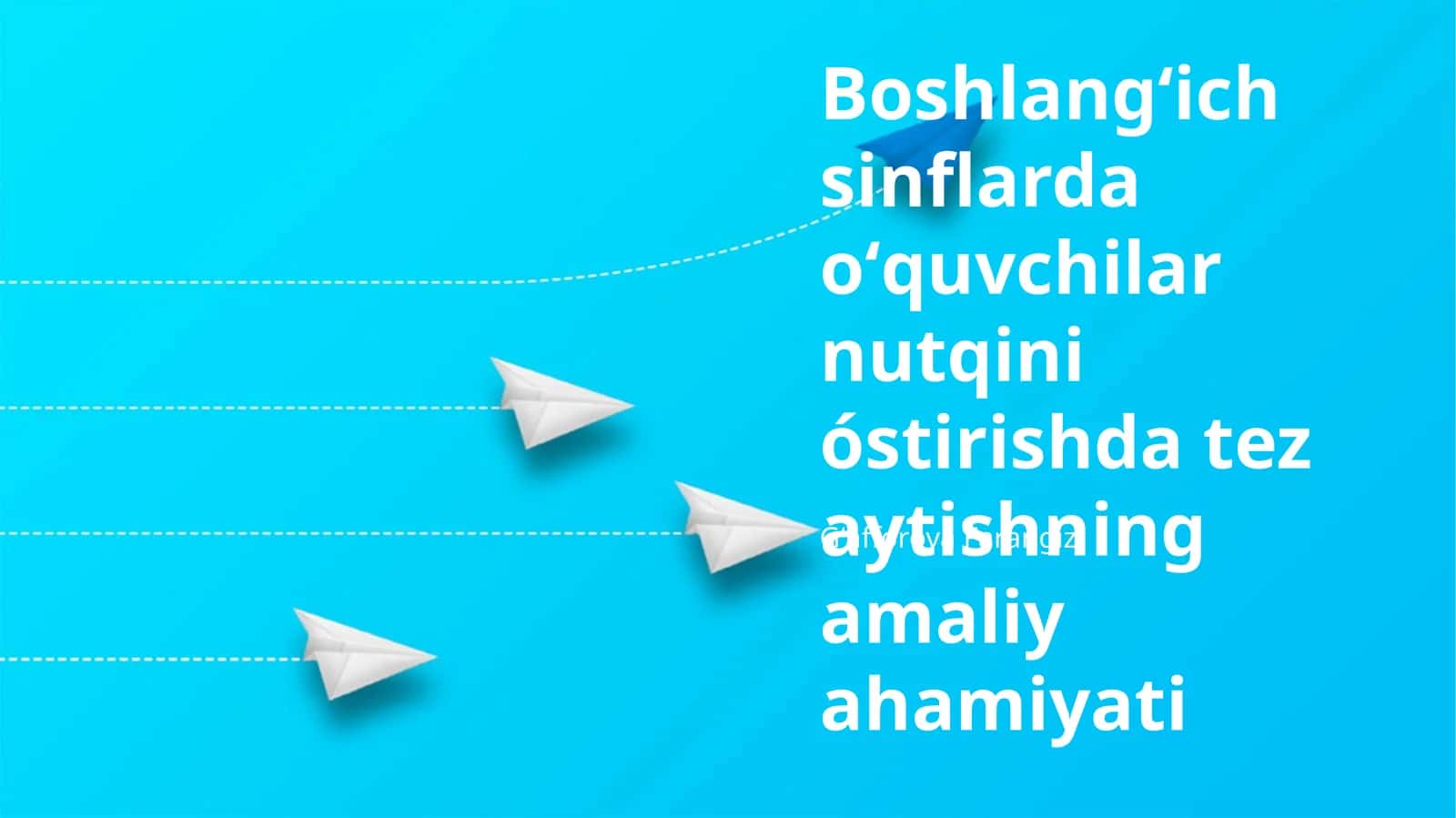 Til burilishidan foydalanish metodikasi 1