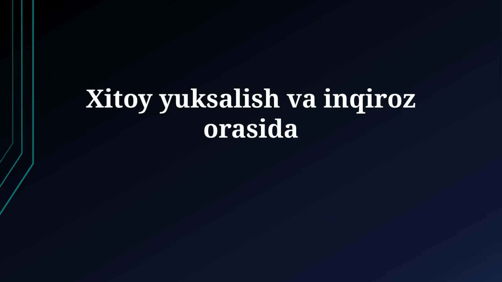 Xitoyning 5000 yillik tsivilizatsiyasi Konfutsiy taʼlimoti 1