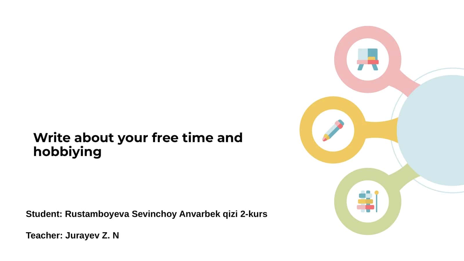 Introduction to Free Time Activities 1